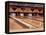 Highly Polished Bowling Lanes-null-Framed Premier Image Canvas