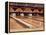 Highly Polished Bowling Lanes-null-Framed Premier Image Canvas