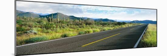 Highway 1 Baja (Trans-Peninsula Highway), Mulege, Baja California Sur, Mexico-null-Mounted Photographic Print