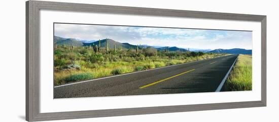 Highway 1 Baja (Trans-Peninsula Highway), Mulege, Baja California Sur, Mexico-null-Framed Photographic Print