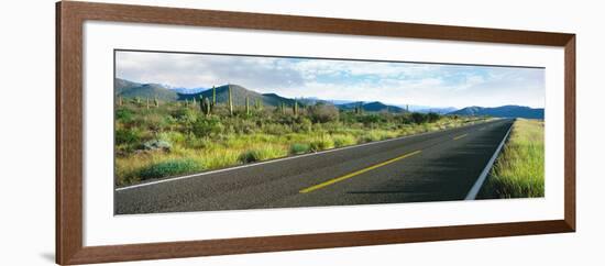 Highway 1 Baja (Trans-Peninsula Highway), Mulege, Baja California Sur, Mexico-null-Framed Photographic Print