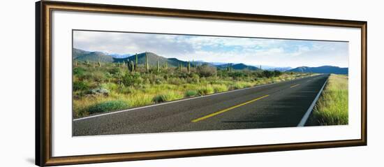 Highway 1 Baja (Trans-Peninsula Highway), Mulege, Baja California Sur, Mexico-null-Framed Photographic Print