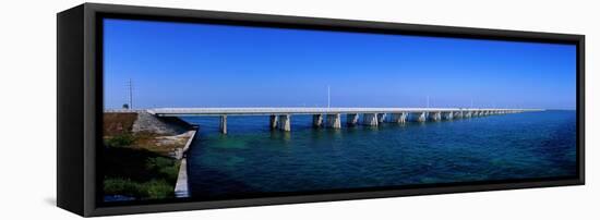 Highway 1 to Key West Florida USA-null-Framed Stretched Canvas