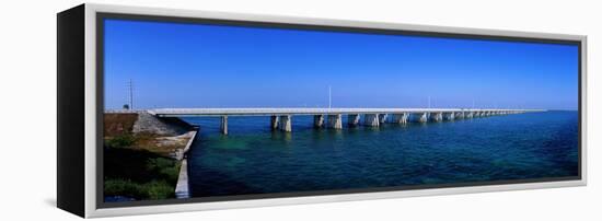 Highway 1 to Key West Florida USA-null-Framed Stretched Canvas