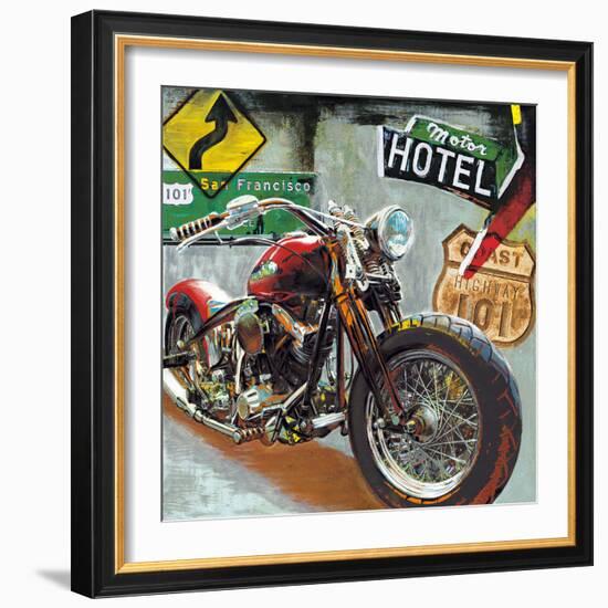 Highway 101-Ray Foster-Framed Art Print