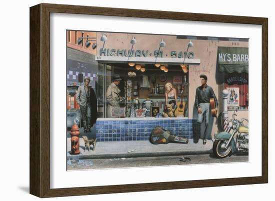 Highway 51-Chris Consani-Framed Art Print