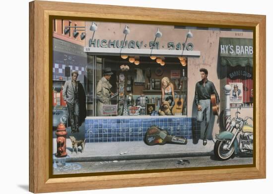 Highway 51-Chris Consani-Framed Stretched Canvas