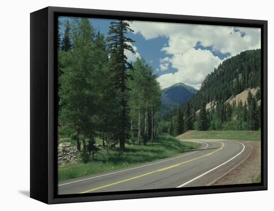 Highway 550 in the San Juan Mountains-James Randklev-Framed Premier Image Canvas