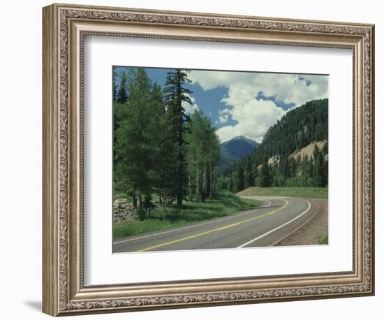 Highway 550 in the San Juan Mountains-James Randklev-Framed Photographic Print