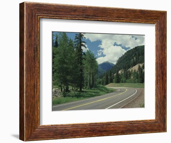 Highway 550 in the San Juan Mountains-James Randklev-Framed Photographic Print