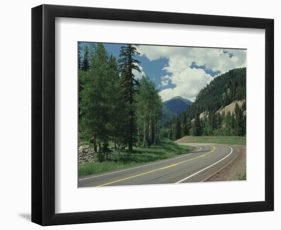 Highway 550 in the San Juan Mountains-James Randklev-Framed Photographic Print