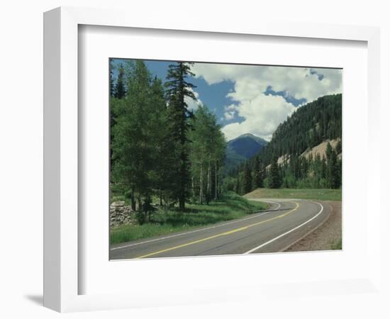 Highway 550 in the San Juan Mountains-James Randklev-Framed Photographic Print