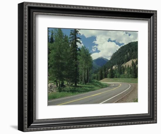 Highway 550 in the San Juan Mountains-James Randklev-Framed Photographic Print