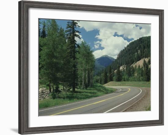 Highway 550 in the San Juan Mountains-James Randklev-Framed Photographic Print
