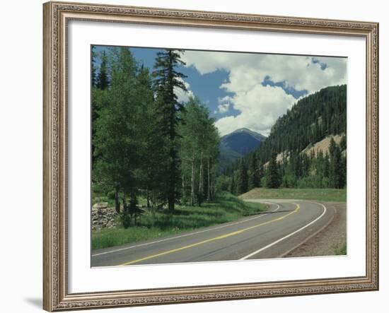 Highway 550 in the San Juan Mountains-James Randklev-Framed Photographic Print