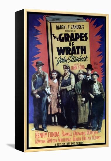 Highway 66, 1940 "The Grapes of Wrath" Directed by John Ford-null-Framed Premier Image Canvas