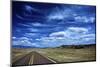 Highway 78, New Mexico, High Alpine Grasslands and Clouds-Richard Wright-Mounted Photographic Print