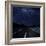 Highway And Starry Night In Desert-null-Framed Art Print