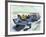 "Highway Boatride," July 14, 1962-George Hughes-Framed Giclee Print