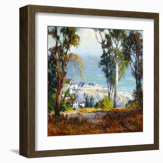 Highway by the Sea-Fitch Fulton-Framed Art Print