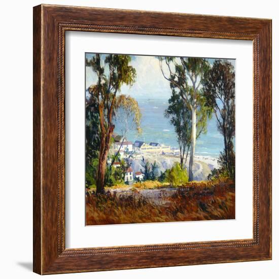 Highway by the Sea-Fitch Fulton-Framed Art Print