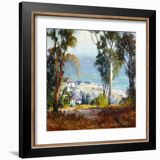 Highway by the Sea-Fitch Fulton-Framed Art Print