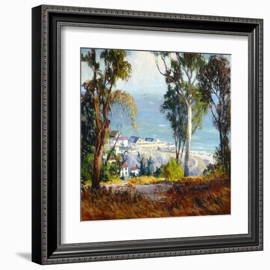 Highway by the Sea-Fitch Fulton-Framed Art Print