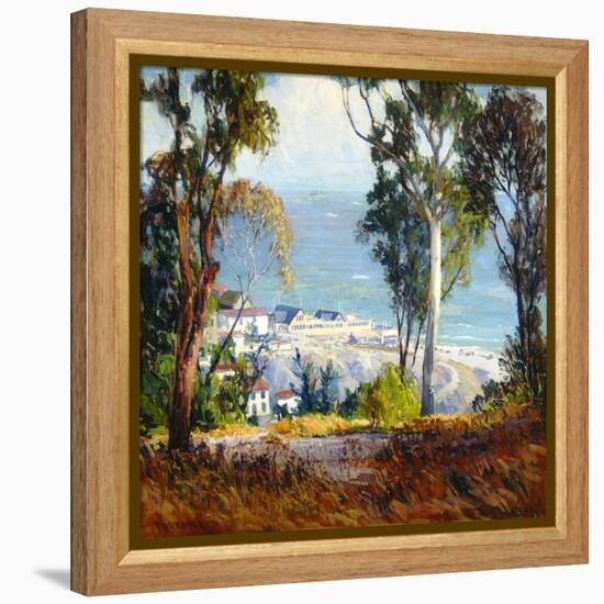 Highway by the Sea-Fitch Fulton-Framed Stretched Canvas