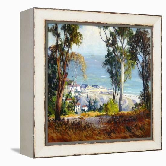 Highway by the Sea-Fitch Fulton-Framed Stretched Canvas