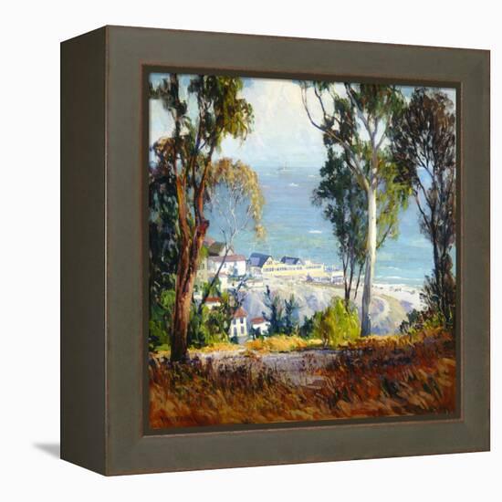 Highway by the Sea-Fitch Fulton-Framed Stretched Canvas