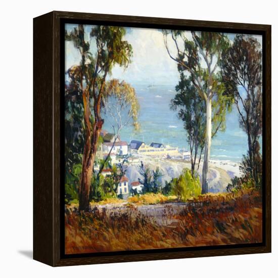 Highway by the Sea-Fitch Fulton-Framed Stretched Canvas