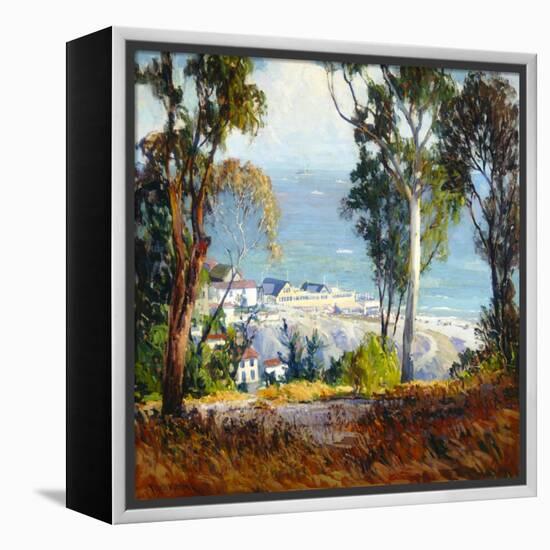 Highway by the Sea-Fitch Fulton-Framed Stretched Canvas