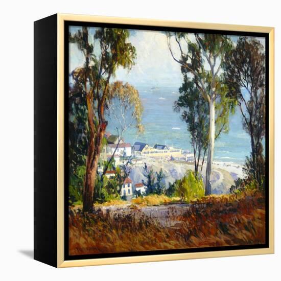 Highway by the Sea-Fitch Fulton-Framed Stretched Canvas