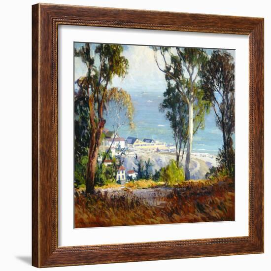 Highway by the Sea-Fitch Fulton-Framed Art Print