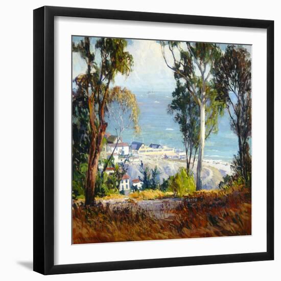 Highway by the Sea-Fitch Fulton-Framed Art Print