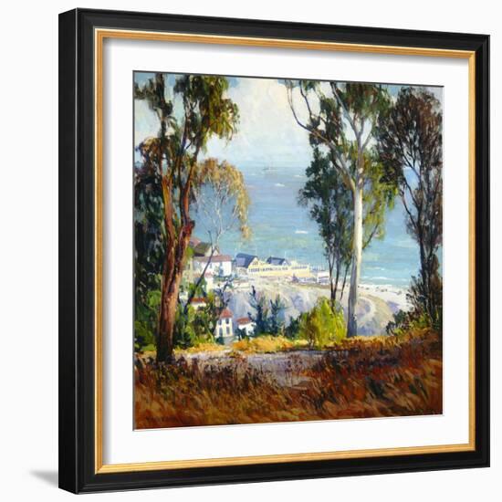 Highway by the Sea-Fitch Fulton-Framed Art Print