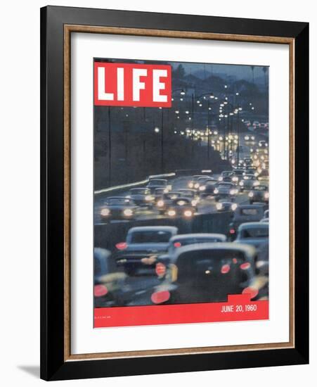 Highway Congestion, June 20, 1960-Ralph Crane-Framed Photographic Print