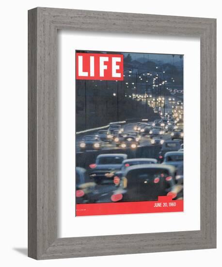 Highway Congestion, June 20, 1960-Ralph Crane-Framed Photographic Print