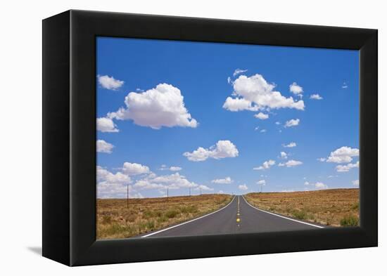Highway in Arizona Desert-Paul Souders-Framed Premier Image Canvas