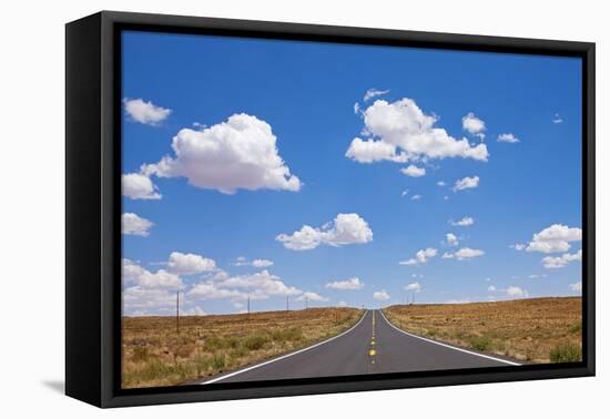 Highway in Arizona Desert-Paul Souders-Framed Premier Image Canvas