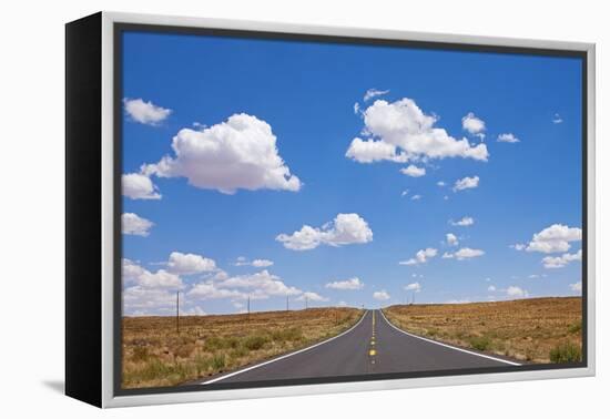 Highway in Arizona Desert-Paul Souders-Framed Premier Image Canvas