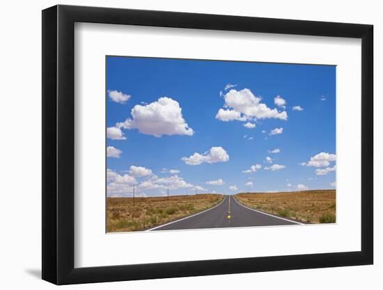 Highway in Arizona Desert-Paul Souders-Framed Photographic Print