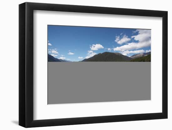 Highway in Fiordland National Park-Paul Souders-Framed Photographic Print