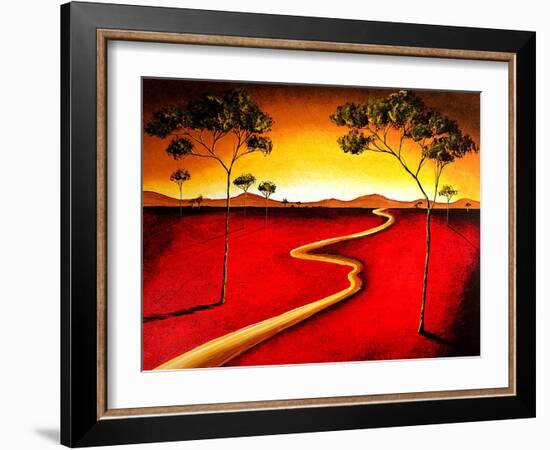 Highway Of Dreams-Megan Aroon Duncanson-Framed Art Print