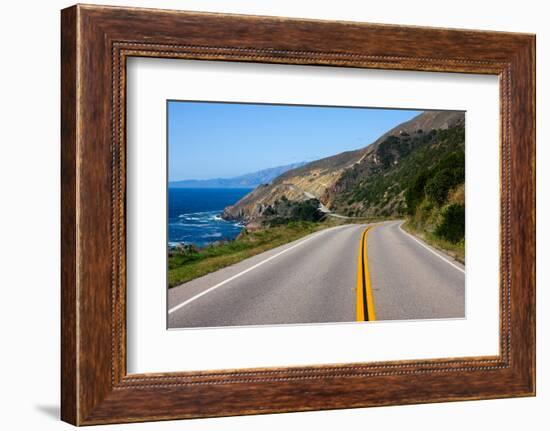 Highway through California Coast-Andy777-Framed Photographic Print