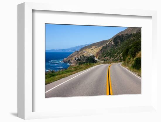 Highway through California Coast-Andy777-Framed Photographic Print