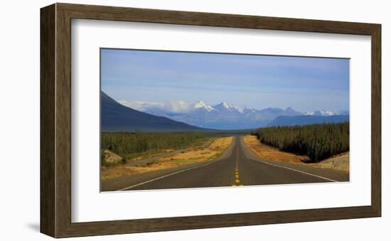 Highway to Alaska-Richard Desmarais-Framed Art Print