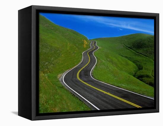 Highway Winding Through Countryside-Charles O'Rear-Framed Premier Image Canvas