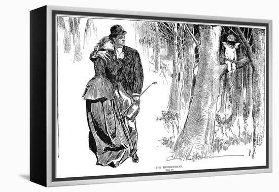 Highwayman, 1898-Charles Dana Gibson-Framed Premier Image Canvas