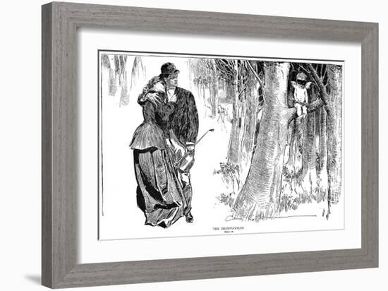 Highwayman, 1898-Charles Dana Gibson-Framed Giclee Print